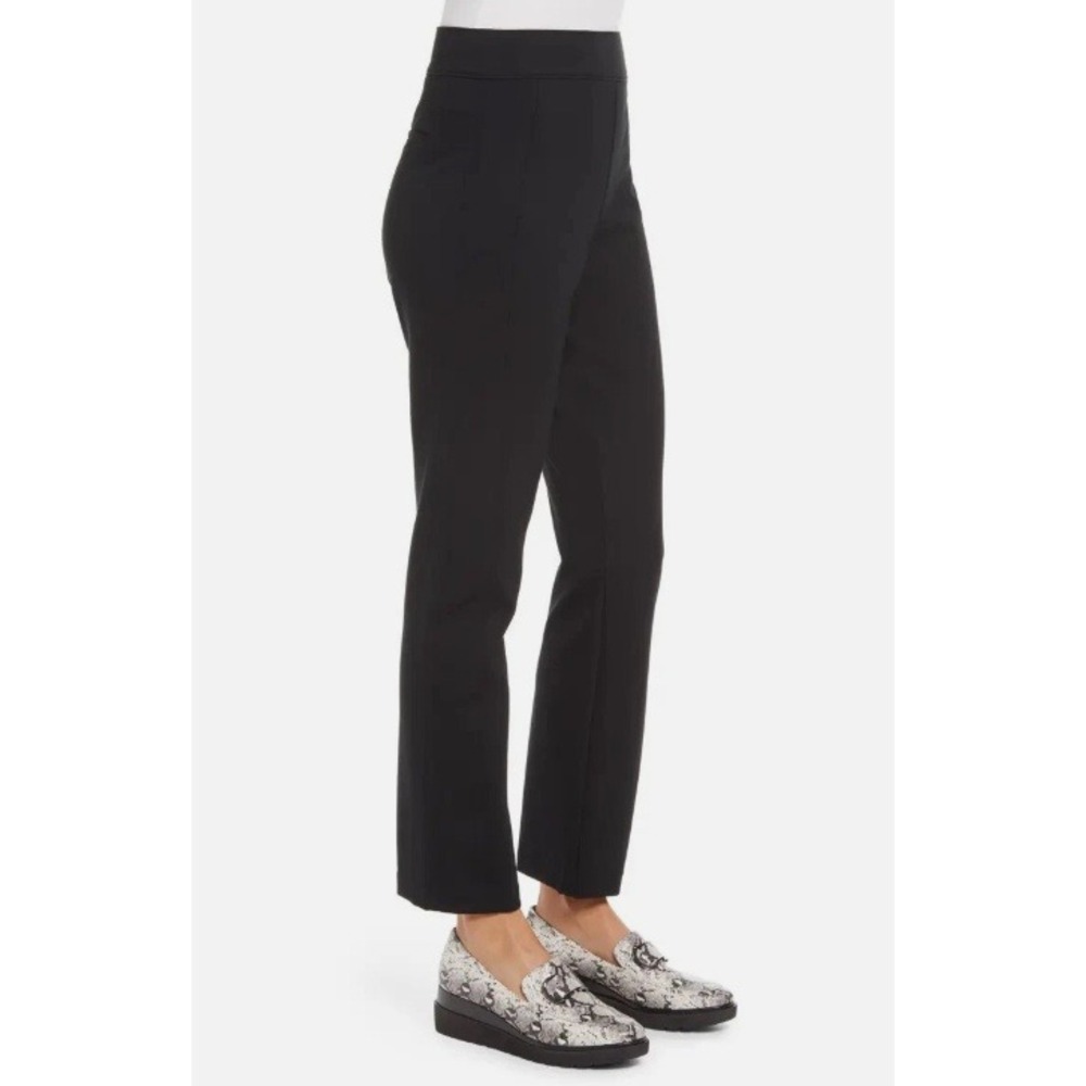 Spanx The Perfect Pant Slim Skinny Black High Rise Pull On Trousers Tall M